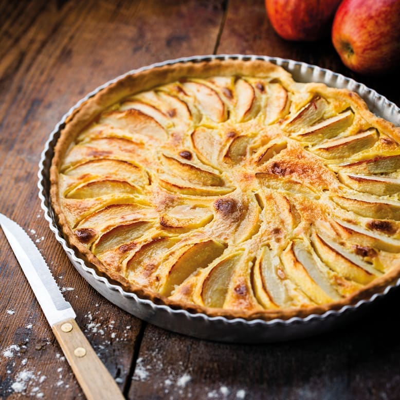 Indulge your guests with our Autumn Apple Pie, elevated to perfection with The Laughing Cow® Professional Formula Plus.
