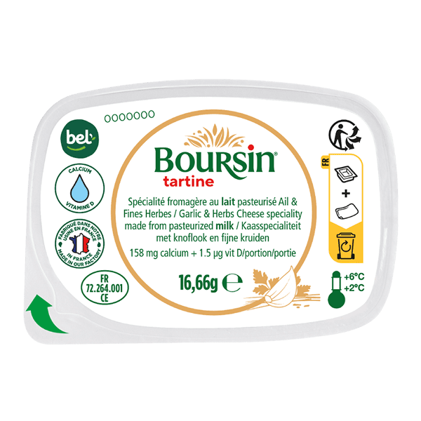 Boursin® Tartine Garlic & Fine Herbs 16,66 g