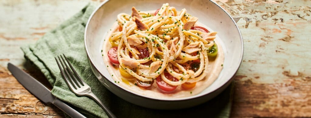 Bucatini tonnato