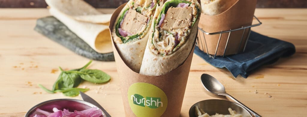 Creamy Tofu Wrap