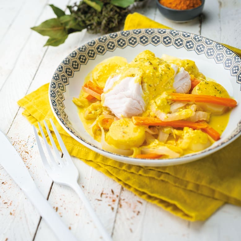 Fish soup with hake