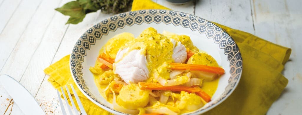 Fish soup with hake