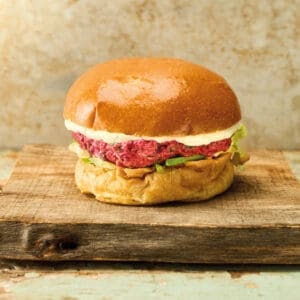 Beetroot burger