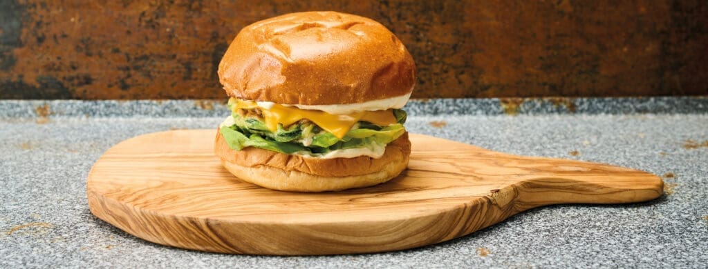 Zucchini burger